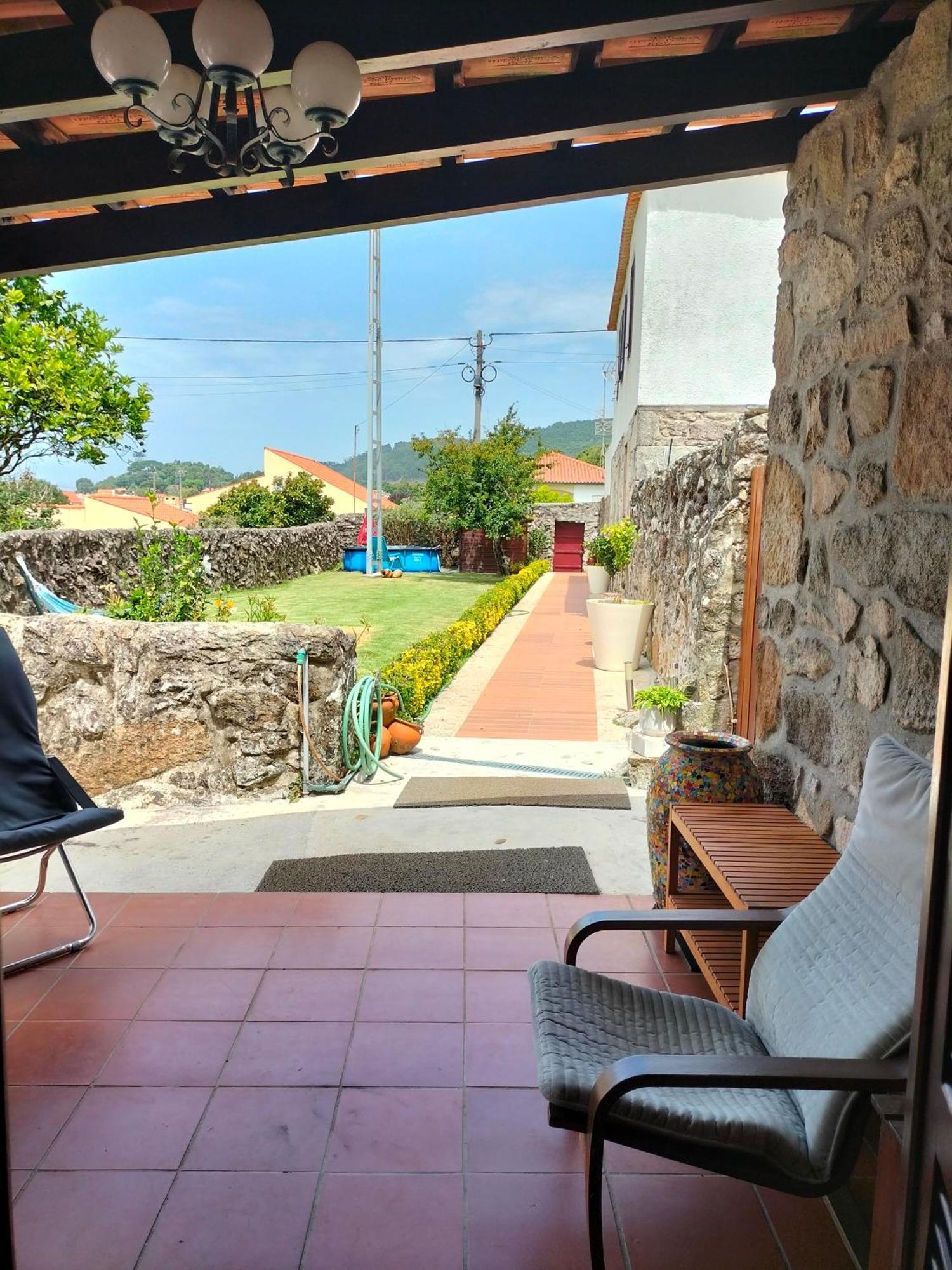 Casa De Madeira E Pedra Villa Afife Luaran gambar